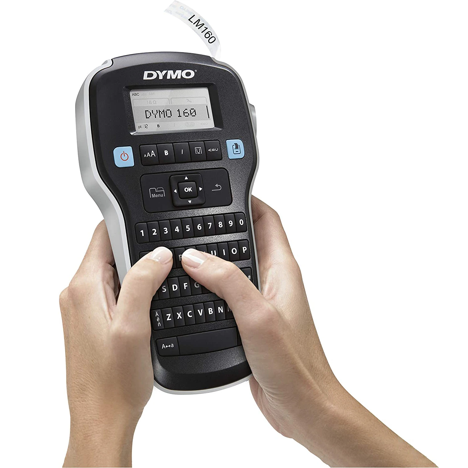 Imagem -05 - Dymo Label Maker para d1 Lm160 912 Milímetros 45013 40913 45023 45024 45018 Labelmanager Lmr160 Fita Impressora Portátil