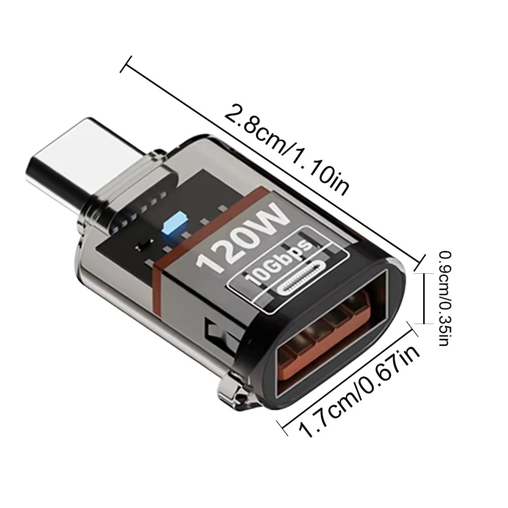USB to Type-C Fast Charging Adapter OTG High Speed Data Audio Transfer For PC Tablet for Xiaomi for Huawei Type-C Converter