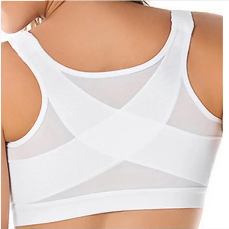 S-5XL Posture Corrector Lift Up Bra Women New Cross Back Bra Breathable Underwear Shockproof Sports Support Fitness Vest Bras