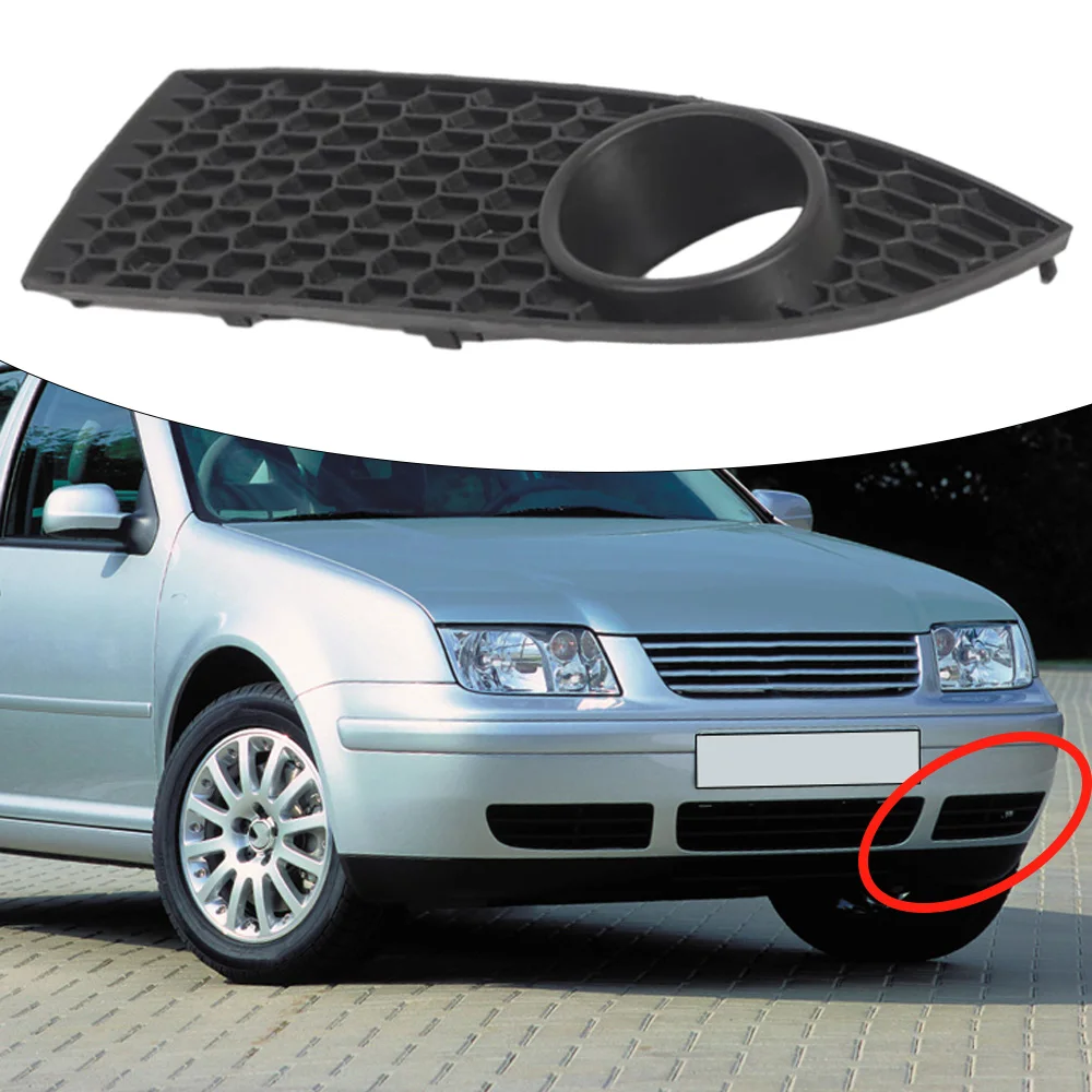 

Car Front Bumper Lower Fog Light Grille Grill Cover Honeycomb Mesh for VW Bora 2006 2007 2008 Left/ Right 1JD853666 1JD853665
