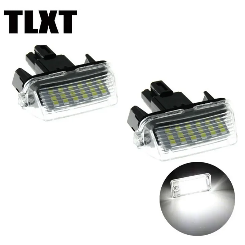 Auto LED License Plate Light For Toyota Camry Yaris Vitz Prius C Verso Ractis Corolla Fielder Avensis SAI TNoah Voxy Esquire