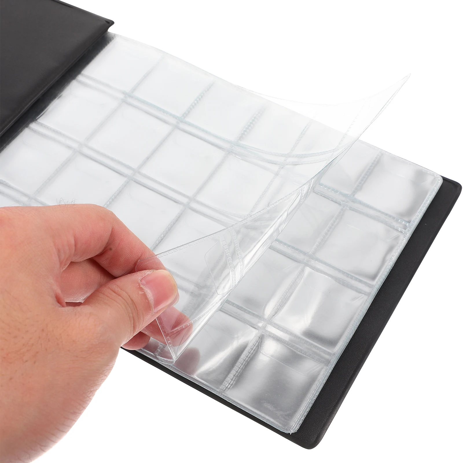 Commemorative Coin Album Books Collection Holder Quarter Imitation Nickel Coin Organizer Protective Case