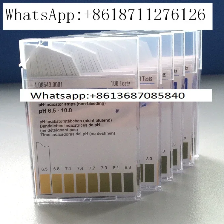 

PH test strip 1.09543.0001 imported pH test strip PH6.5-10.0