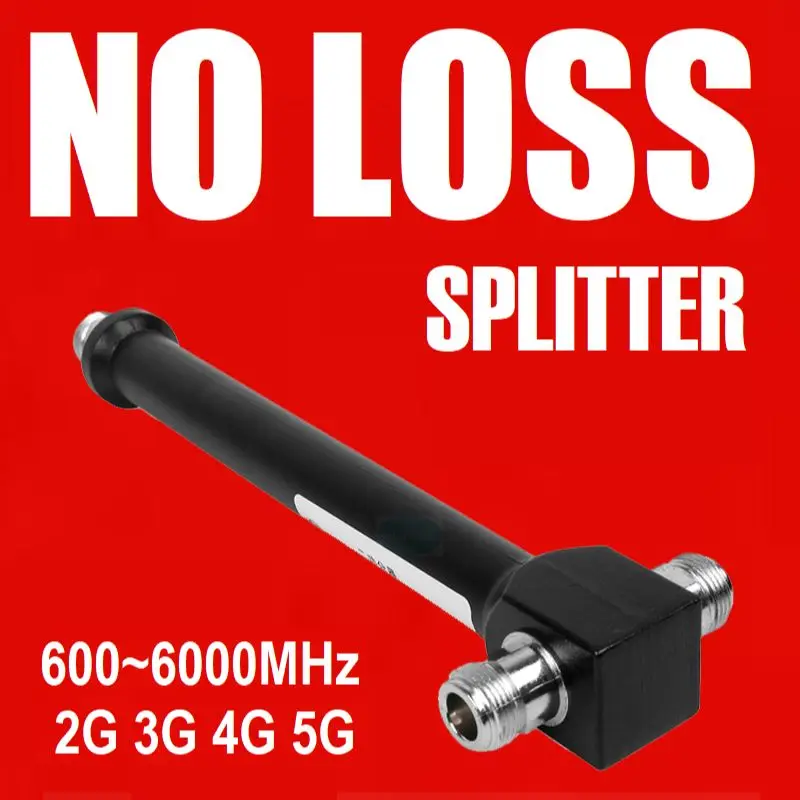 600 3800MHZ 5G 4G N أنثى مقسم الطاقة تجويف مقسم T موصل ل CDMA GSM PCS AWS 2G 3G 4G LTE هوائي معزز الإشارة