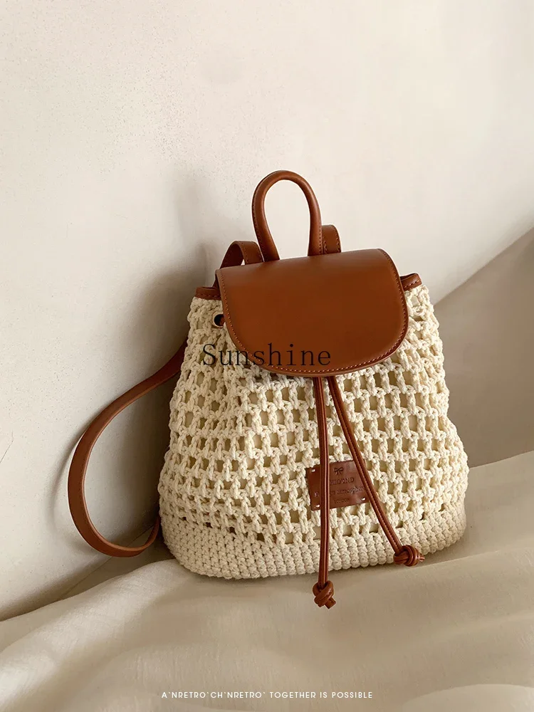 Oxygen Girl Backpack Casual Woven Handbag