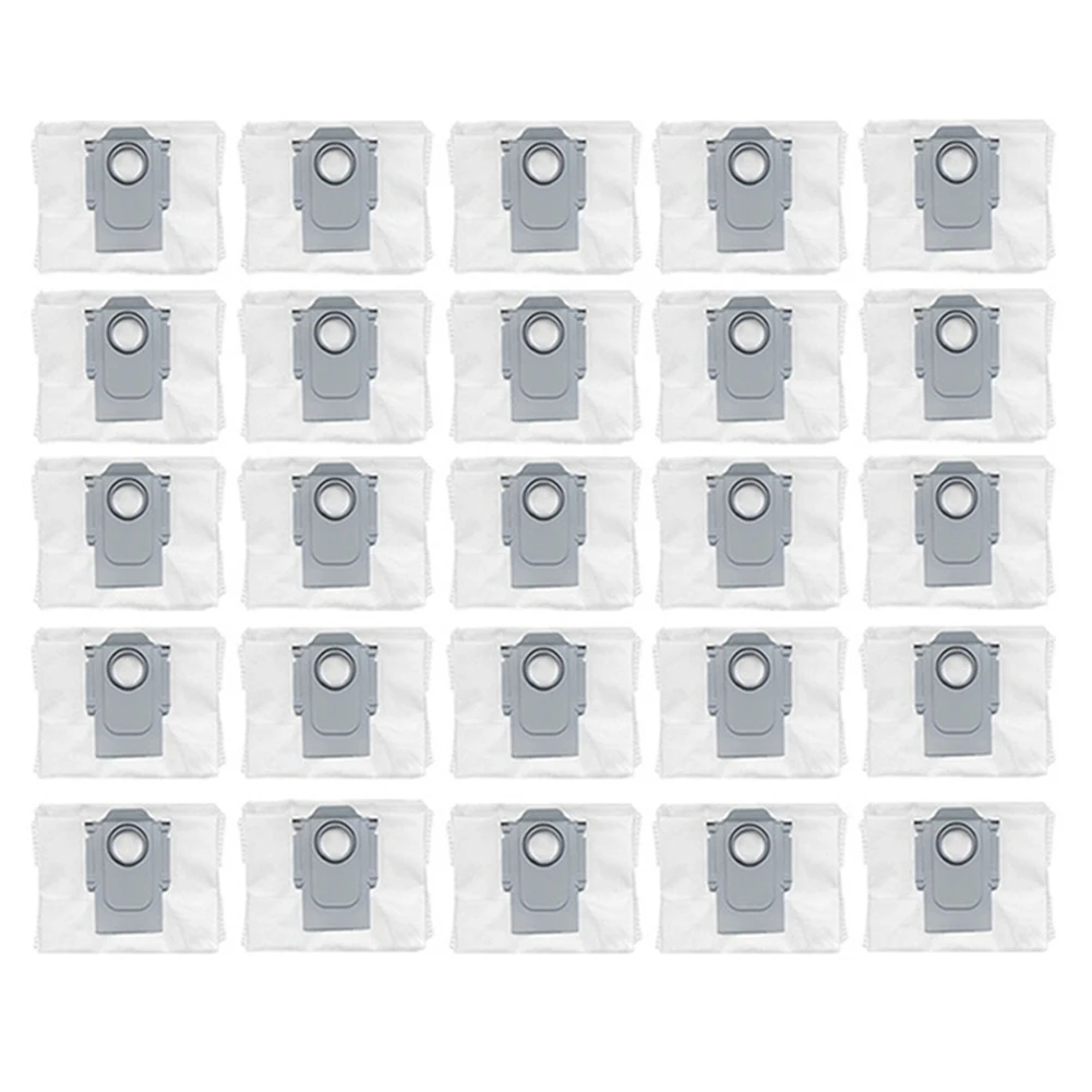 

FNJK-Dust Bags Accessories for Xiaomi Roborock S7 MaxV Ultra / Q5+ / Q7+ / Q7 Max+ / T8 Garbage Bag Robot Vacuum Cleaner