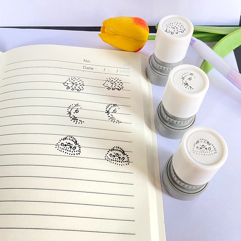 تشجيع التدريس طوابع مضحك القنفذ طوابع الفصول الدراسية المعلمين النشطين تعليم الطوابع