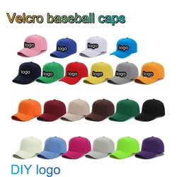 Customized 5 Panel Solid Baseball Caps for Women Men Trucker Caps Sports Caps Hip Hop Snapback Caps Unisex Candy Velcro Sun Hat