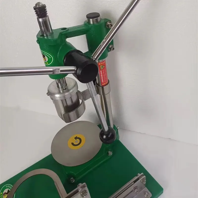 حار بيع دليل فتاحة جوز الهند الفولاذ المقاوم للصدأ الفاكهة القاطع أداة القطع المحمولة لجوز الهند الطازجة للاستخدام التجاري #2