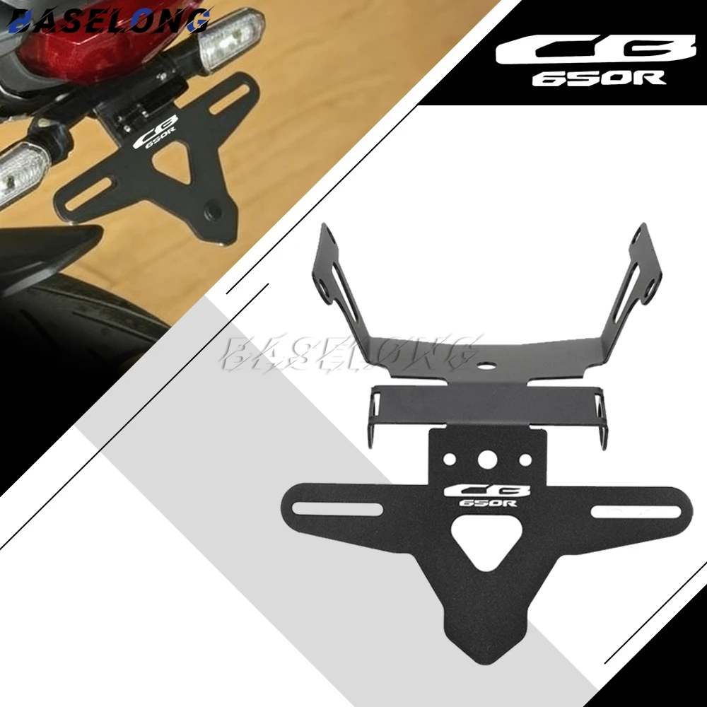 

For HONDA CBR CB 650R CBR650R CB650R 2021 2022 2023 Motorcycle Tail Tidy Fender Eliminator Rear License Plate Holder Bracket Kit