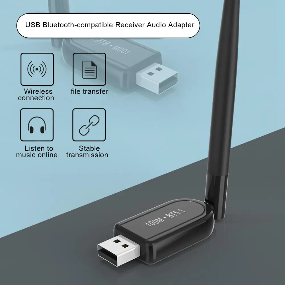 Useful Compact Size Wireless Transceiver Wide Compatible High-Performance Audio Receiver Transmitter Data Transfer