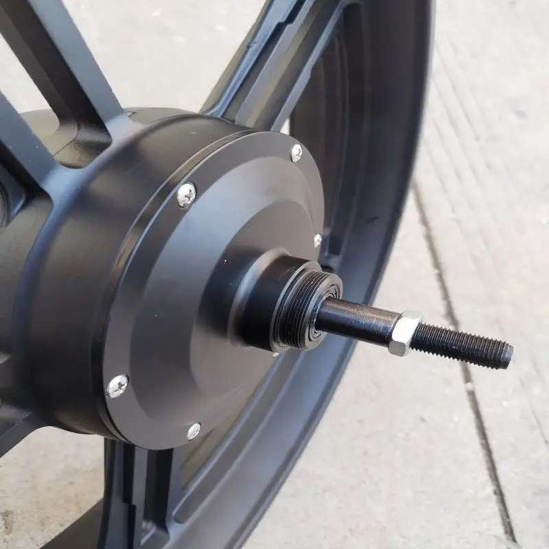 ATV rear wheel motor 48v750W brushless toothed motor snowmobile rear wheel