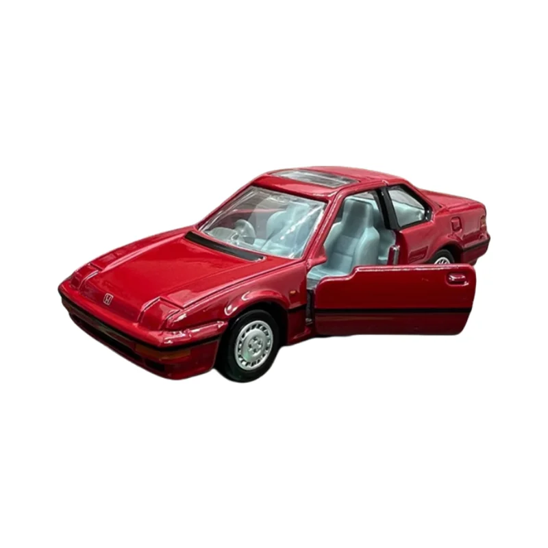 TAKARA TOMY 1:64 diecast alloy model black box TP24 Honda prelude can be opened for collection of boy toys children's gifts.