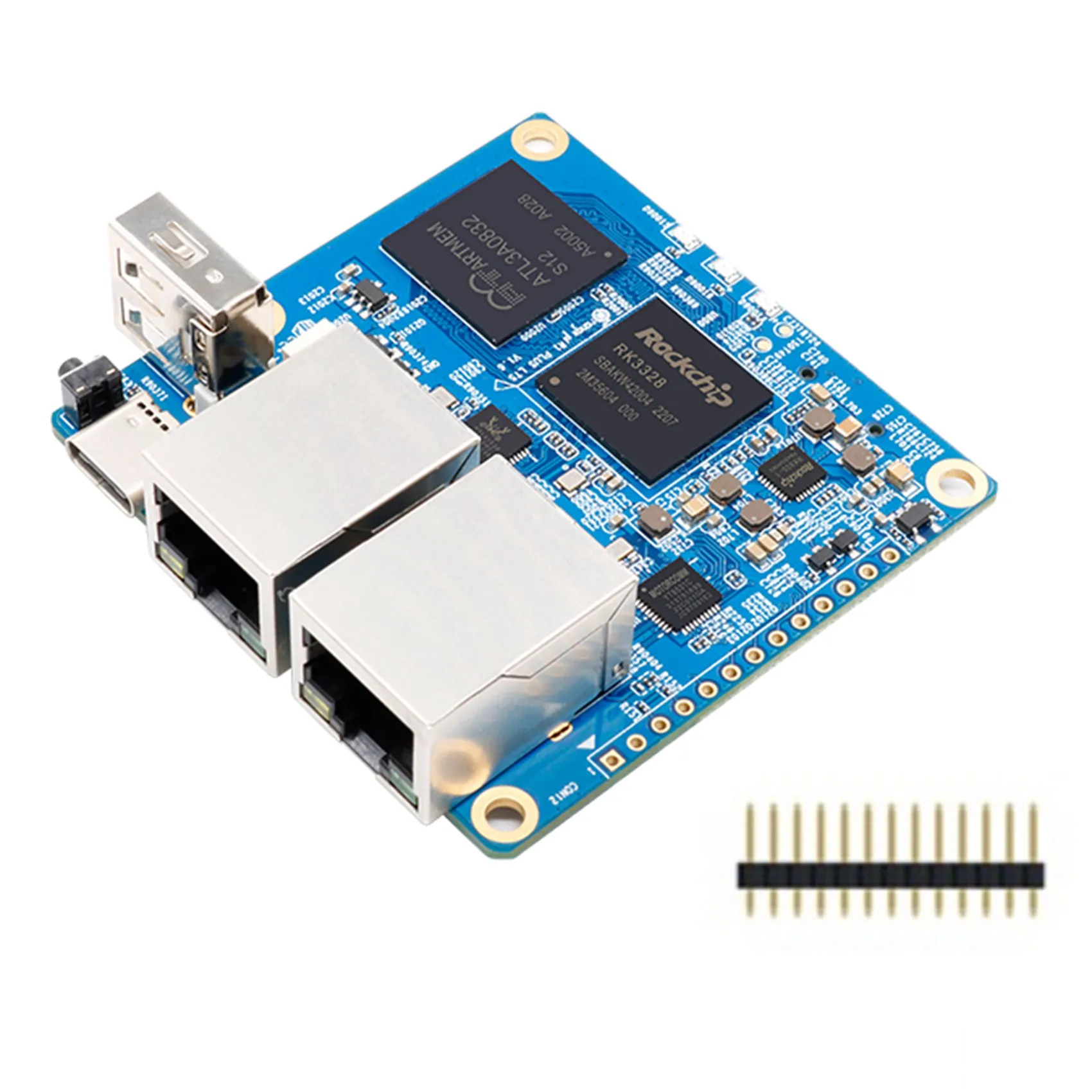Nieuw Voor Oranje Pi R1 Plus LTS Development Board 1GB DDR3 Rockchip RK3328 Open Source Run Android9/Ubuntu/Debian/OpenWRT OS