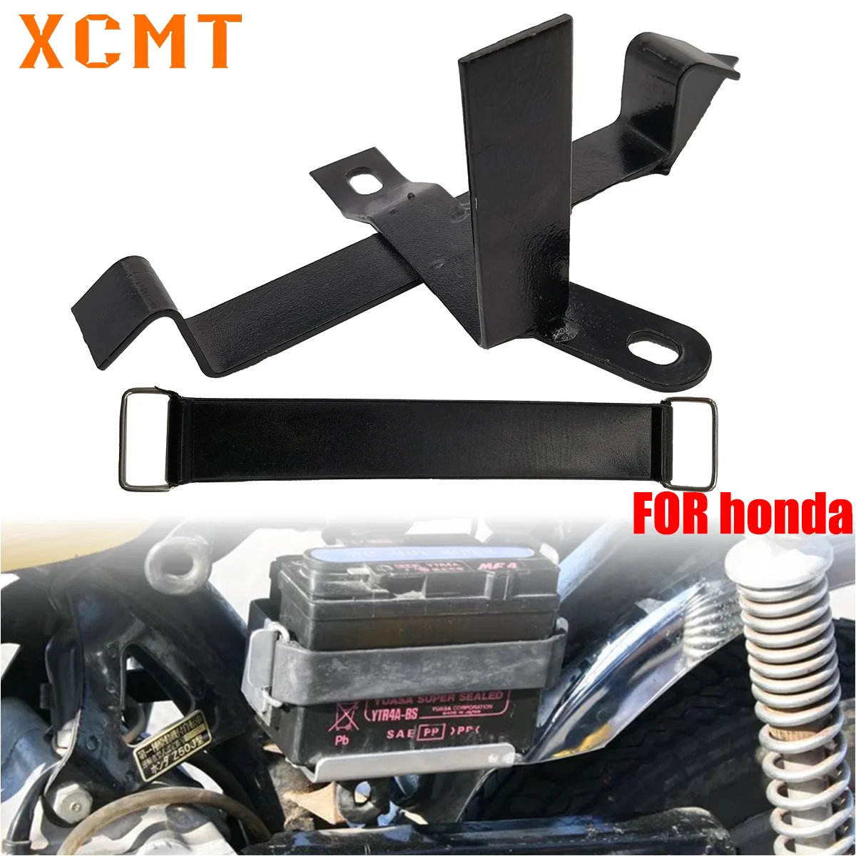 Motorcycle Accessories Battery Box Frame Battery Fixing Bracket For Honda Z50 Z50A Z50J Z50R Mini Trail Monkey Bike