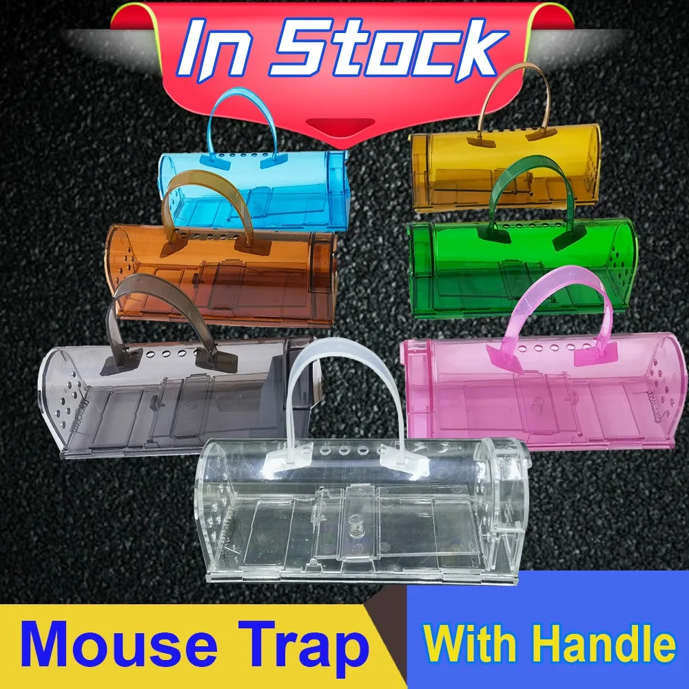 

Mousetrap Home Kitchen Restaurant Reusable Mouse Trap Live Catch Small Animal Cage
