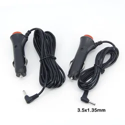 3/1.5M Car Cigarette Lighter Power connector cord Cable Adapter On/Off Switch to DC 12V 3.5x1.35mm 3.5 for GPS Radar Detector o