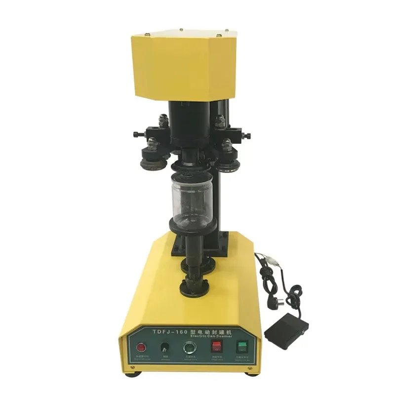 Round can or can or aluminum beer sealing machine/tin  sealing machine tinplate screw sealing machine mini