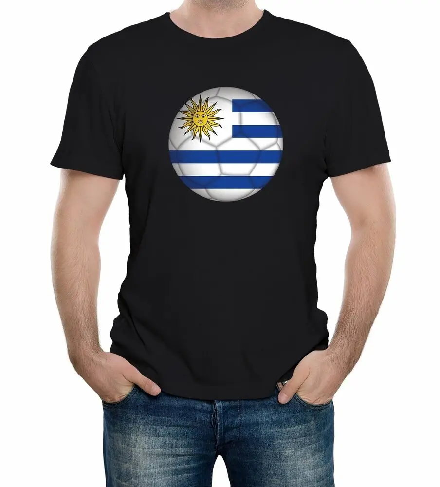 Mens Uruguay Football Supporter T-Shirt Euros Copa America Country For Men Clothing Women Short Sleeve Tees Vintage 100%Cotton