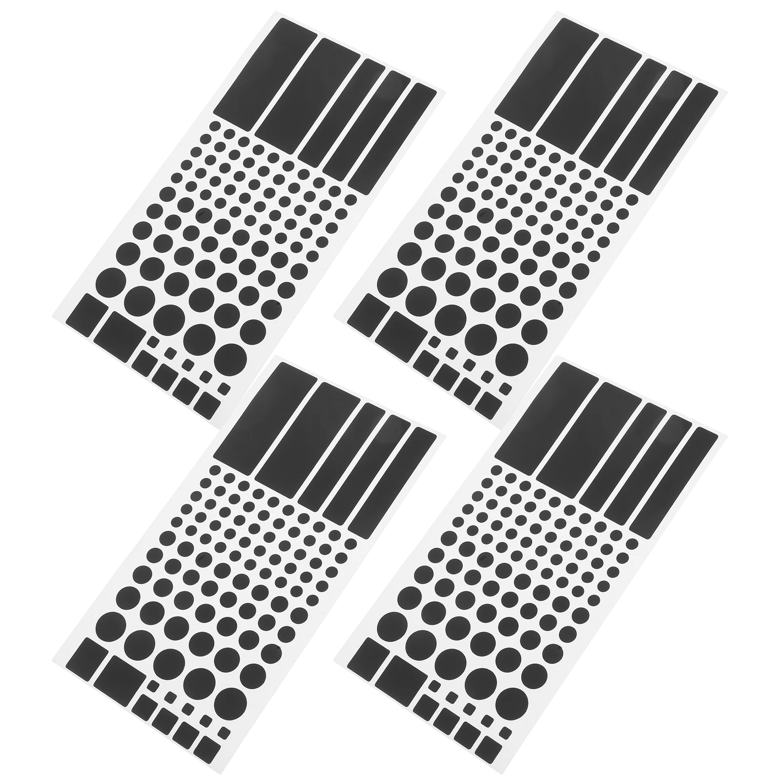 

4Pcs LED Light Dimming Stickers Blackout Covers for Electronics Routers Appliances Adhesive Light Blockers Sleep Aid Dimmer