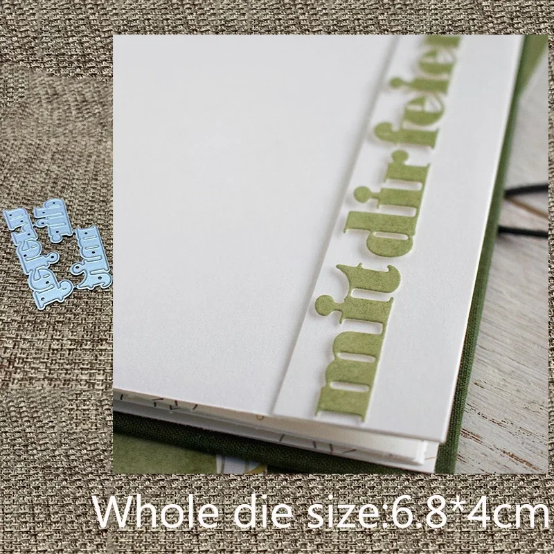 

Новый дизайн, ремесло, металлический трафарет, режущий штамп, немецкие слова, украшение, высечка для скрапбукинга, альбом, бумажная карта, ремесло, тиснение