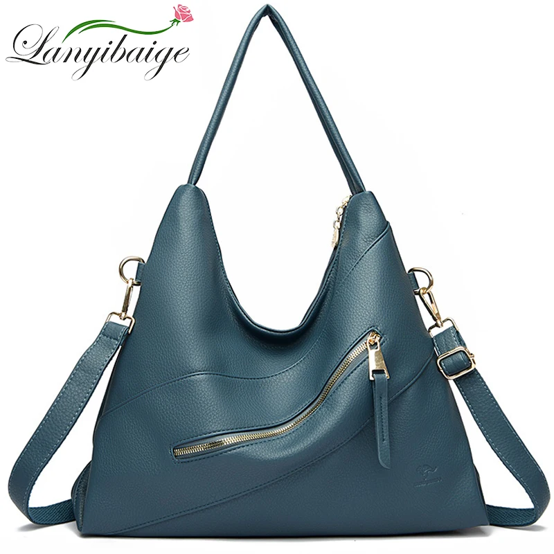 

Genuine Leather Ladies Handbags Luxury Designer Crossbody Shoulder Bags For Women 2023 New High Quality Casual Tote Bag Bolsos