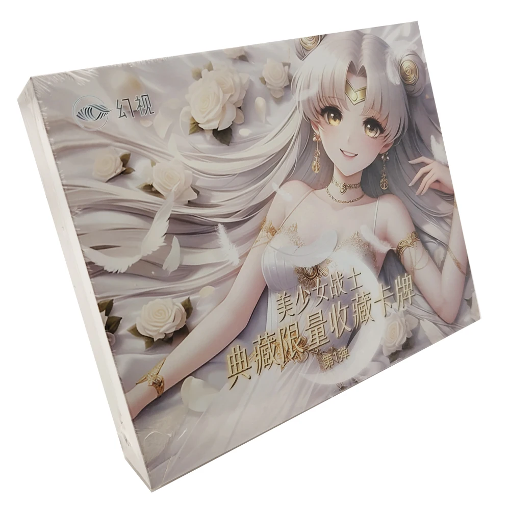 日本のハイスコアアニメ美少女戦士セーラームーンコレクションカード魔法少女エキゾチックエレガント絶妙なキャラクターポートレートカードキッズギフト