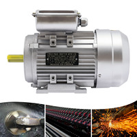 750W 1HP 1380RPM Single-phase Electric Motor Good Heat Dissipation For Cement Concrete Mixer Motor Build to Last Silver