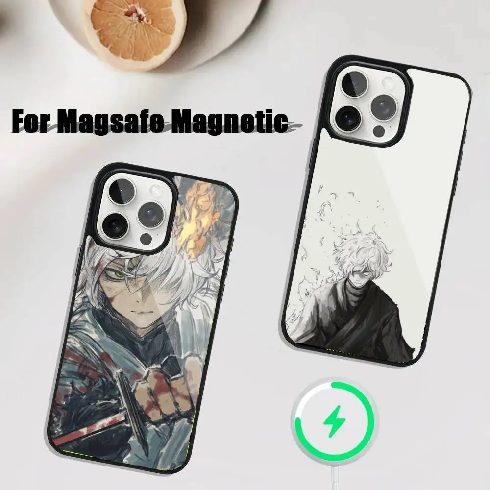 

H-Hell s Paradise cartoon Phone Case For iPhone 17,16,15,14,13,12,11,Pro,Max,Plus,Mini,SE4,E Magnetic Magsafe Wireless Charging