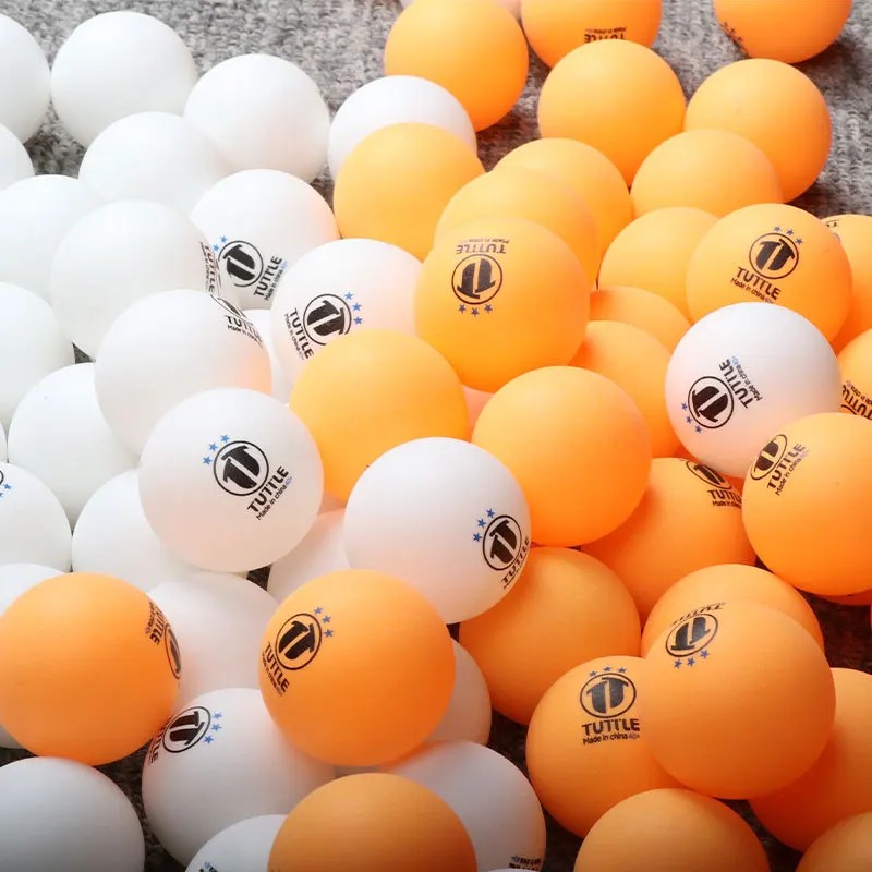 BOSHIKA 3 StarsTable Tennis Balls 50~100 PCS New Material ABS 40+ Ping-Pong Balls Precise Scale For Competition Training