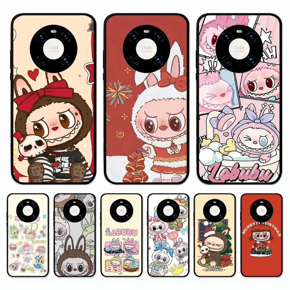 New K-Kawaii Cute L-Labubu Phone Case For Huawei Mate 10 20 30 40 50 lite pro Nova 3 3i 5 6 SE 7 pro 7SE