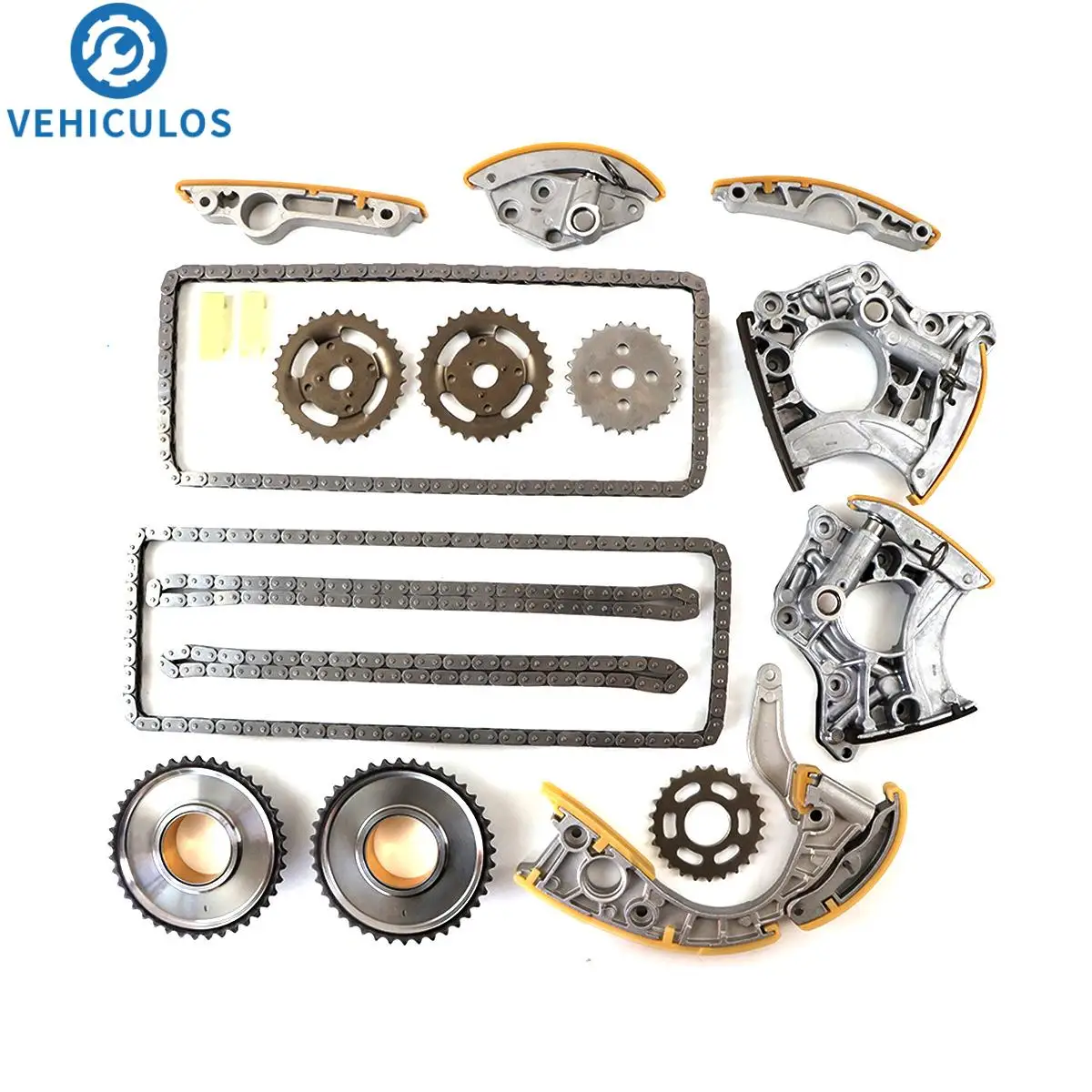 

Комплект натяжителя цепи ГРМ 079109217R 079109218R 06E109465AP 06E109465AM для VW Touareg Audi S5 A8 S8 Q7 4.2 5.2 FSI BAR BSM