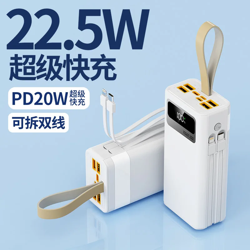 

PowerBank 50000mAh Spare battery Portable Charger Mobile External Battery Fast charging For Camping iPhone Samsung Xiaomi iPad