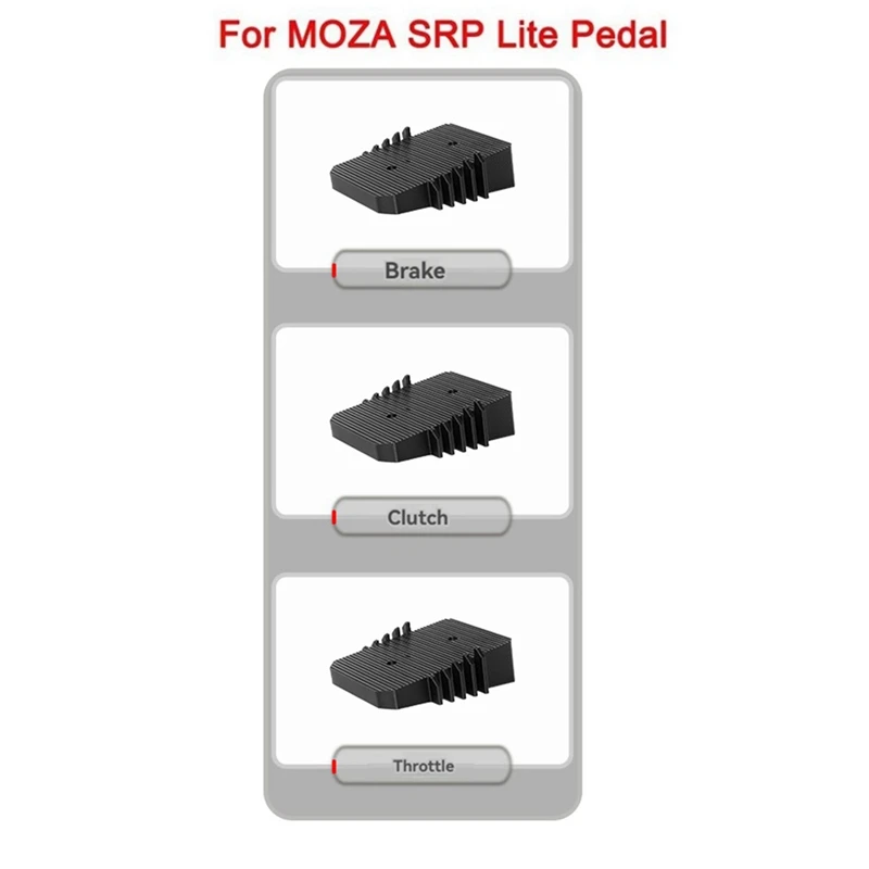 Throttle Clutch Brake Pedal Height Increasing Panel Angle Module For MOZA R3/R5 Pedal SRP Lite Modification Kit