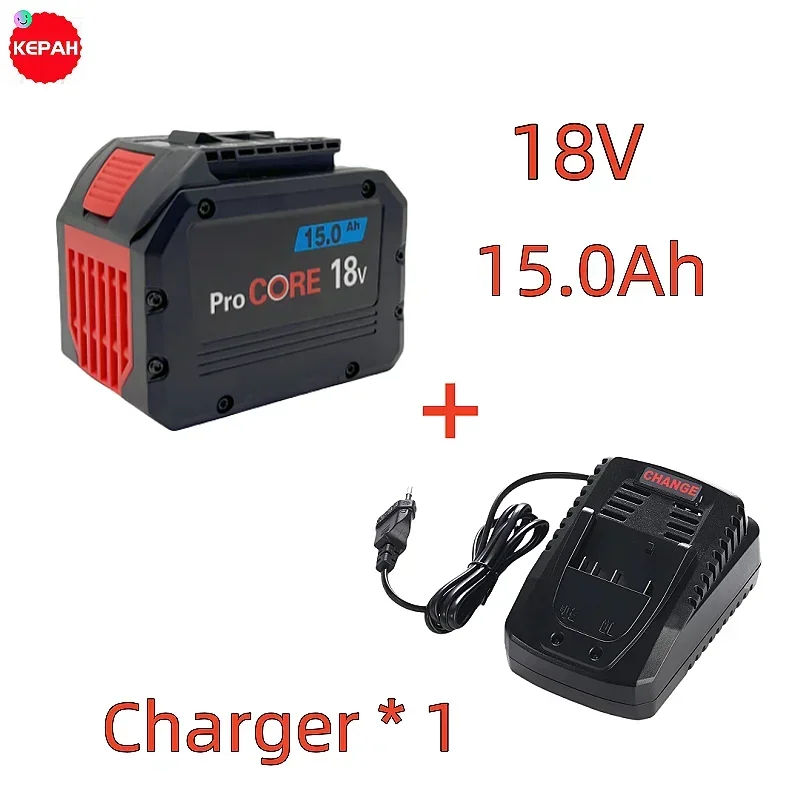 18V 15Ah 100% original Bosch rechargeable battery, suitable for tool BAT609 BAT618 GBA18V80 21700 high-power 5C power battery