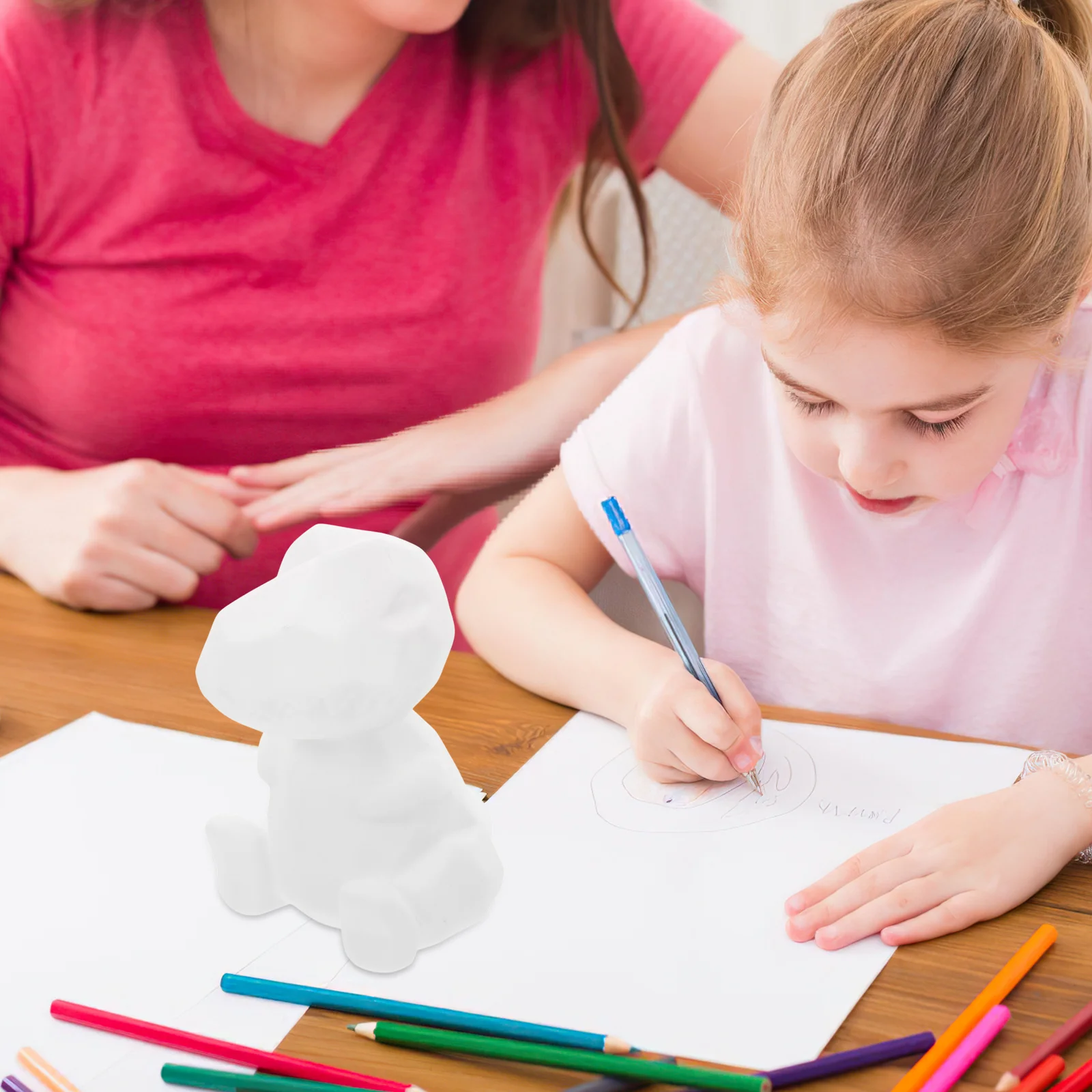 مجموعة واحدة من أدوات الرسم اليدوية على شكل ديناصور خربش الليلية ذاتية الصنع، هدية فريدة من نوعها لمسة فنية حديثة لديكور المنزل للأطفال والكبار