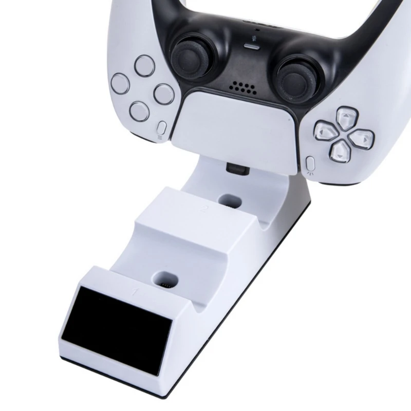 LED Charging Stand for Gamepad with Quick Charging Cable Included L41E