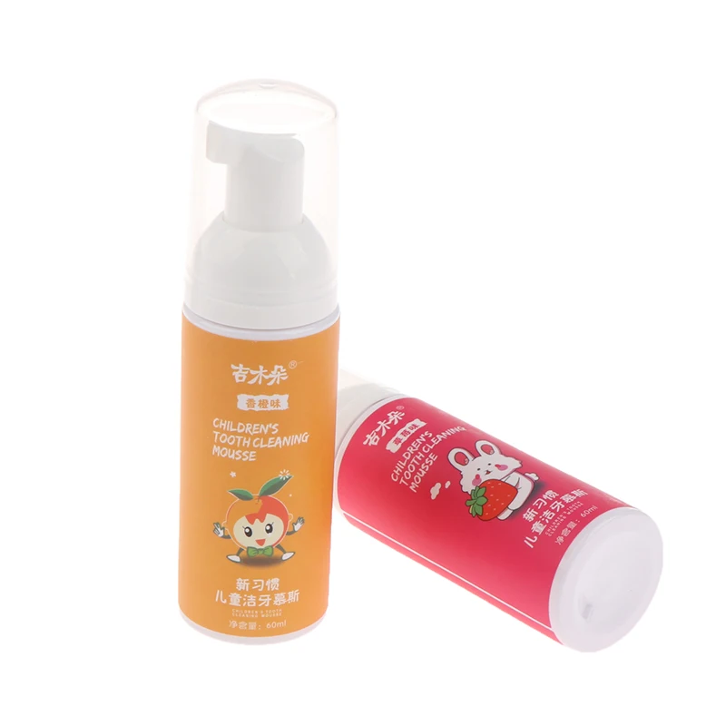 60Ml ยาสีฟันเด็กเด็กเหล็กขนาดเส้นผ่านศูนย์กลางขนาดมูสสีส้มยาสีฟันยาสีฟัน Squeezer