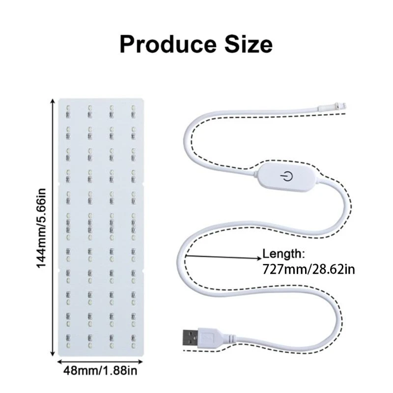 Panel LED impreso F68C Tablero luz fondo LED ajustable perfectamente para buscadores regalos únicos