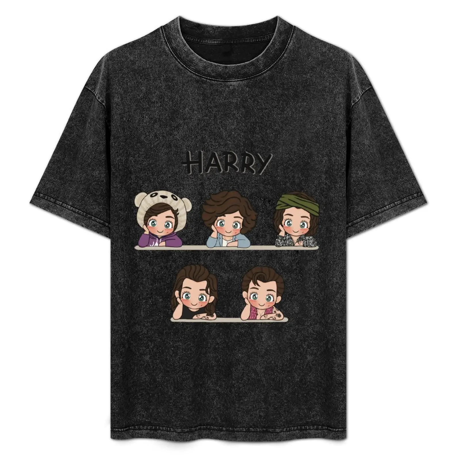 

Harry The Curly T-Shirt anime tshirt t shirts for man slim fit funny t shirts man man t shirt graphic T-Shirt
