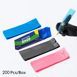 100pcs Tattoo Pen Covers Tattoo Machine Pen Sleeves,Disposable Dustproof Protection Bags For Tattoo Pen Sleeves Tattoo Supplies
