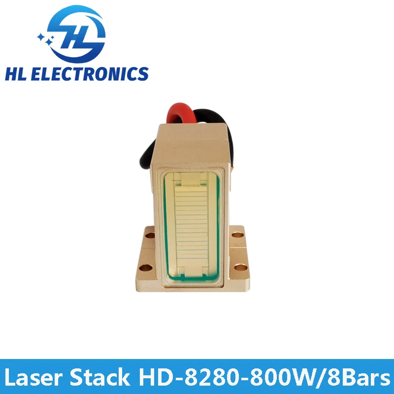 

HD Laser Stack 800W HD-8280 800W 8 бар для диодного лазерного станка нм