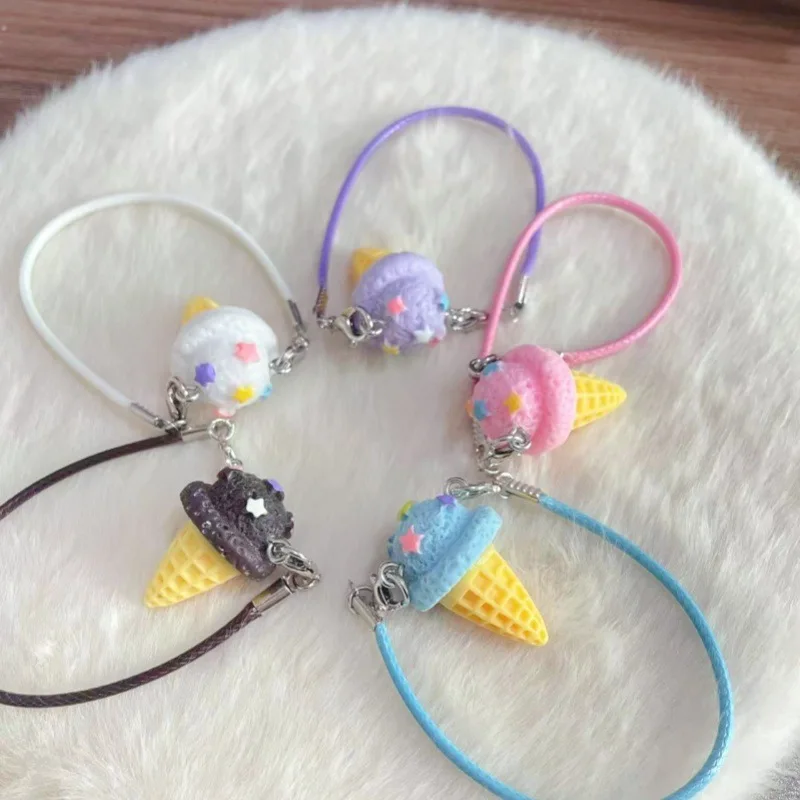 

Labubu Doll Accessories - 15cm/17cm Universal Charms Star Ice Cream Cone Pendant For Labubu I/II Generation Idol Dolls