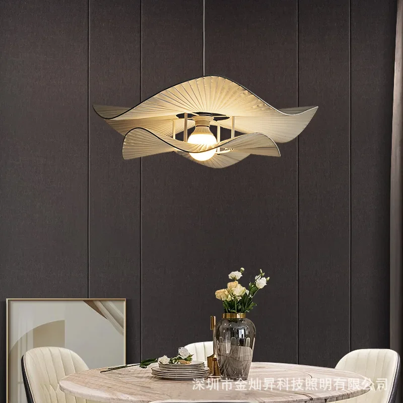 

Nordic Modern Simple Chelier Japanese Style Wabi-sabi Style Net Celebrity High-end Sense Hepburn White Restaurant Light