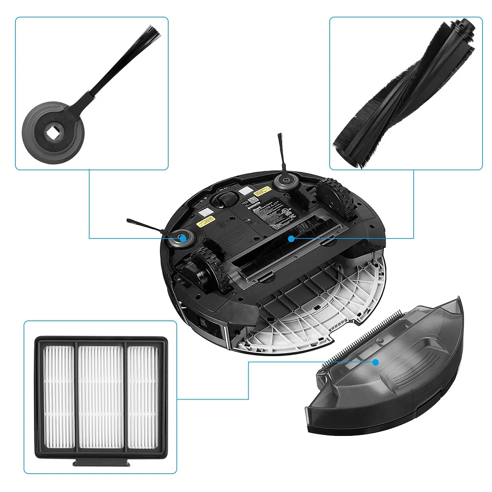 Zestaw części zamiennych do odkurzacza Shark ION S87 R85 RV850 RV850BRN RV850WV RV851WV RV700_N RV720_N RV750_N