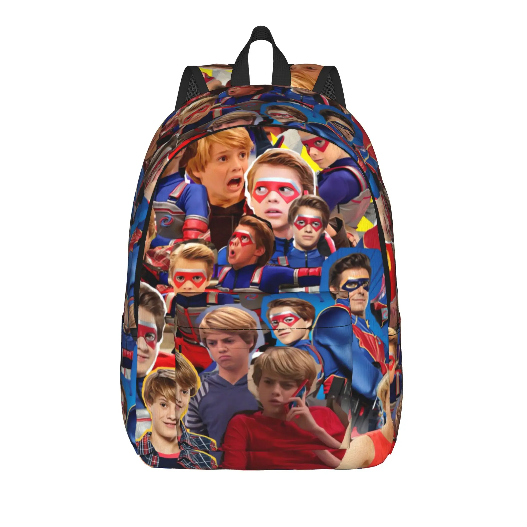 Henry Danger Secret Identities Backpack  Aesthetic Backpacks Women Men College Print School Bags Designer Rucksack