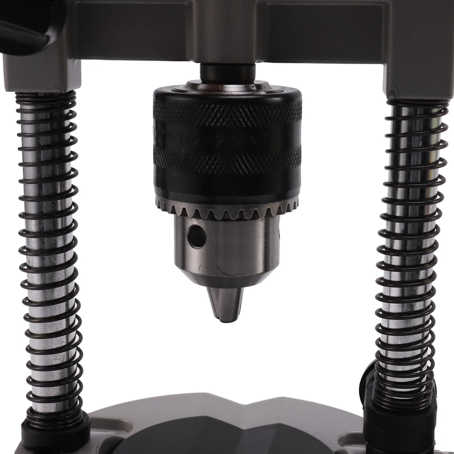 AB08-1 Pcs Multifunctional Drill Stand Adjustable 45-90° Angle Drill Guide Attachment, With Chuck Drill Holder Stand, For Electr