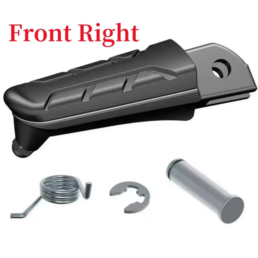 Zontes ZT125 Staffa per gradino anteriore e posteriore Poggiapiedi per Zontes G1-125 G2-125 125-U ZT125-U1 ZT125-U2 125-Z2 Moto