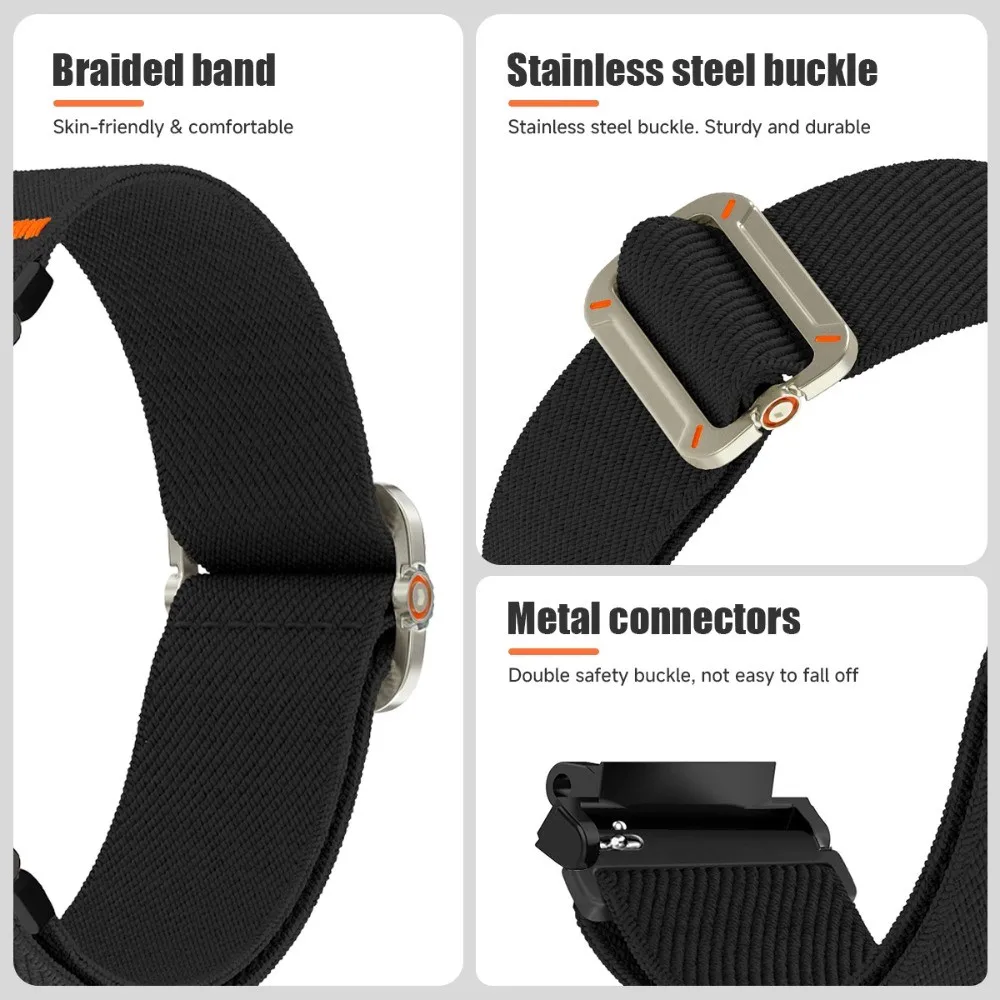 Nylon Loop Band Replacement Strap for Huawei Watch Fit
