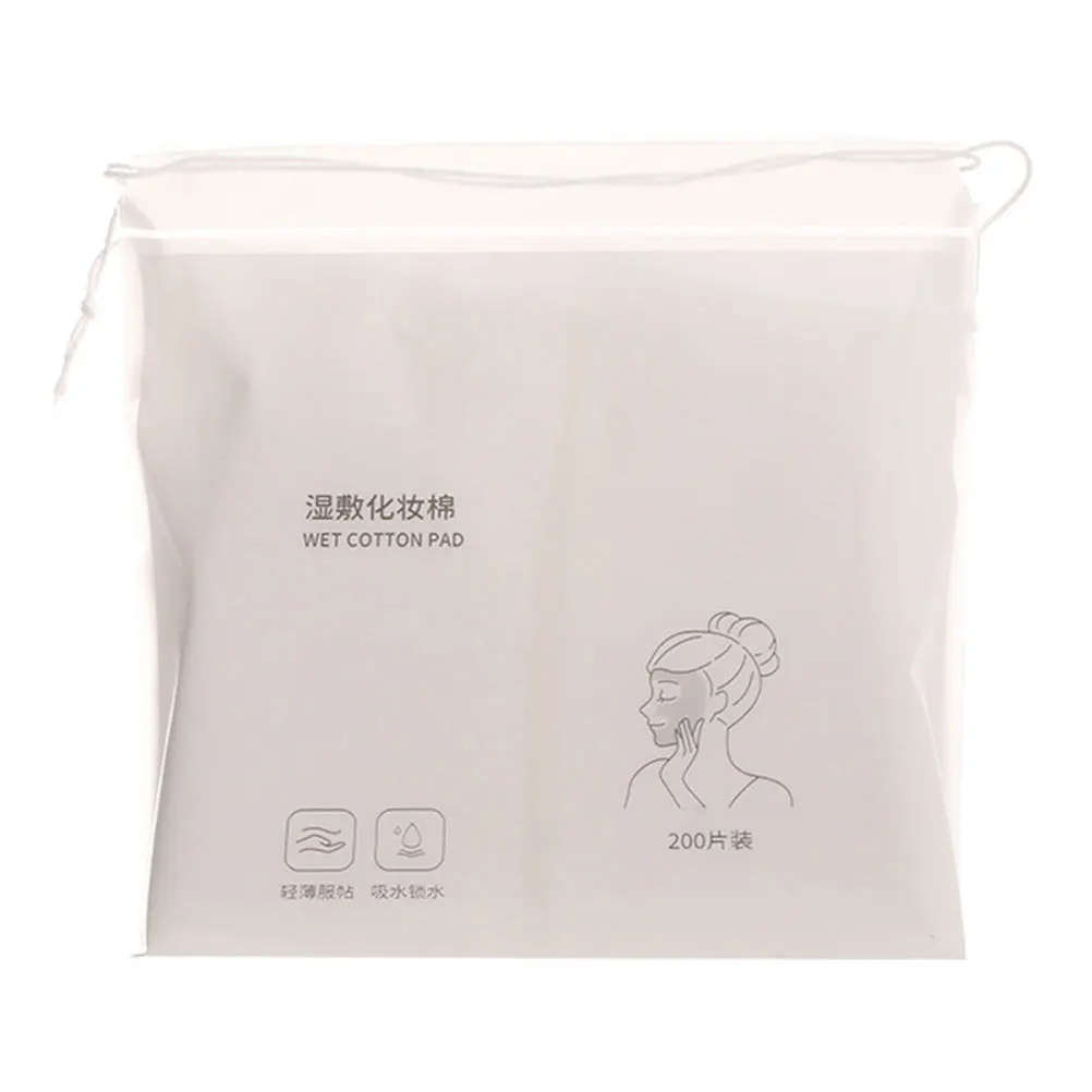 200 stuks make-up katoenen verwijderingspads zacht rekbaar comfortabele gezichtsverzorgingspads make-up accessoires